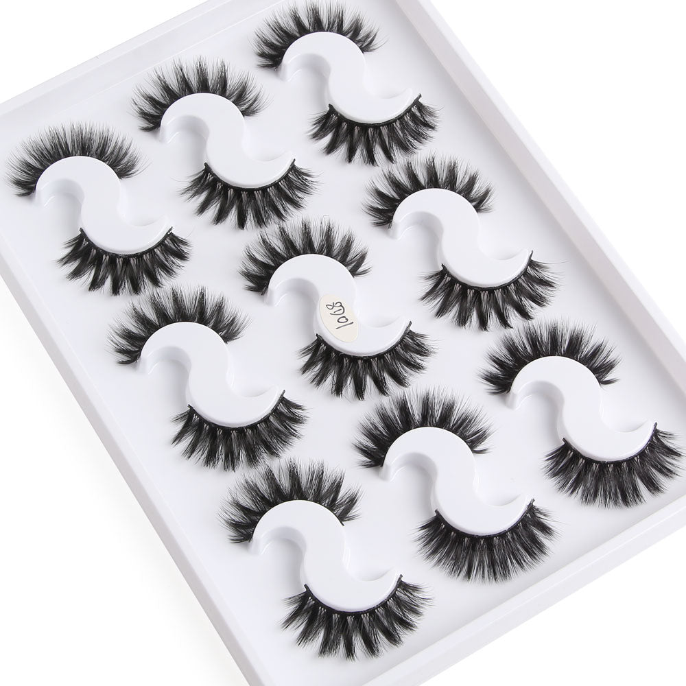 3/4/9 pairs 3D Faux Mink Lashes