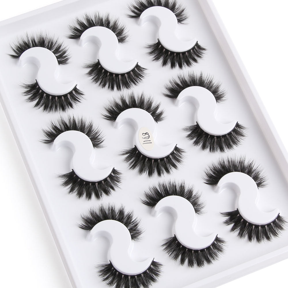 3/4/9 pairs 3D Faux Mink Lashes