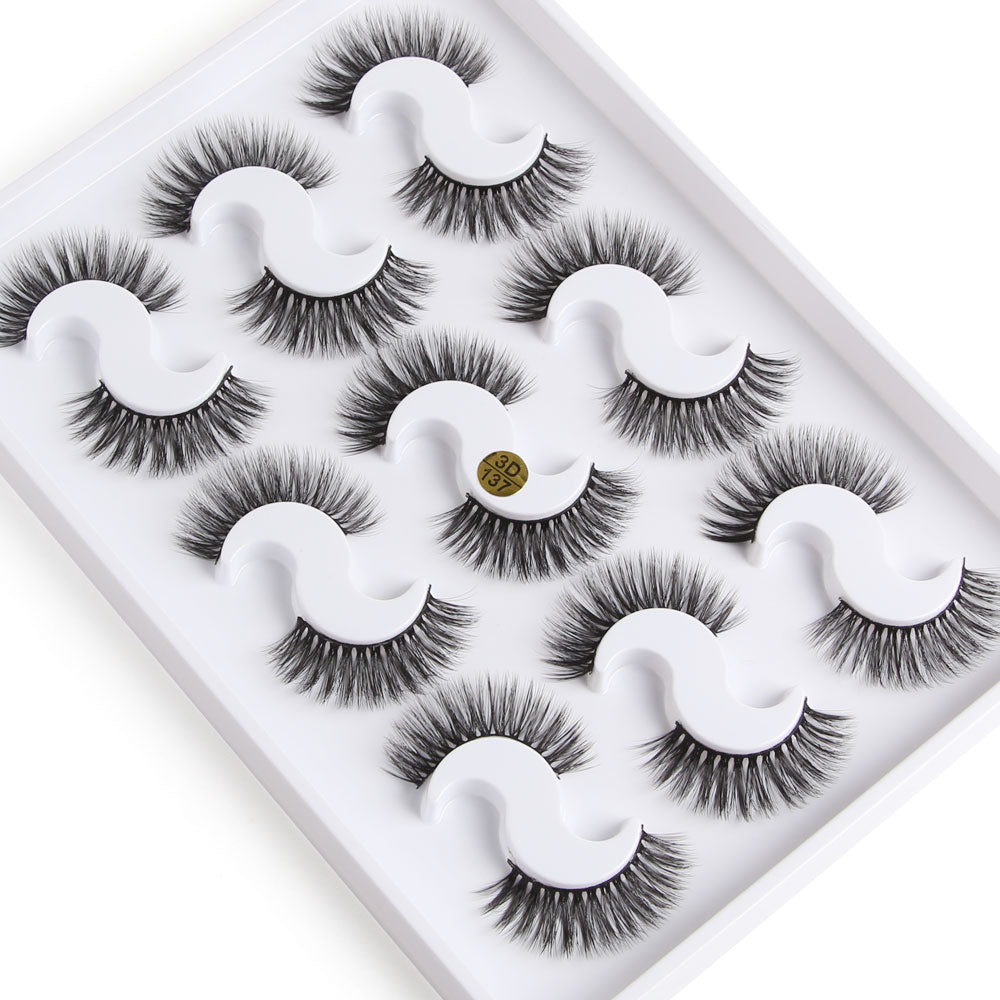 3/4/9 pairs 3D Faux Mink Lashes