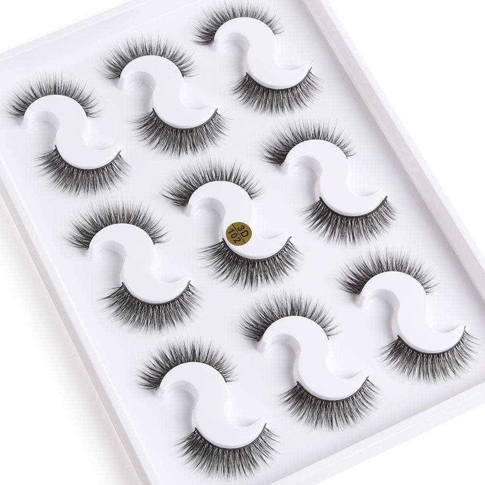 3/4/9 pairs 3D Faux Mink Lashes