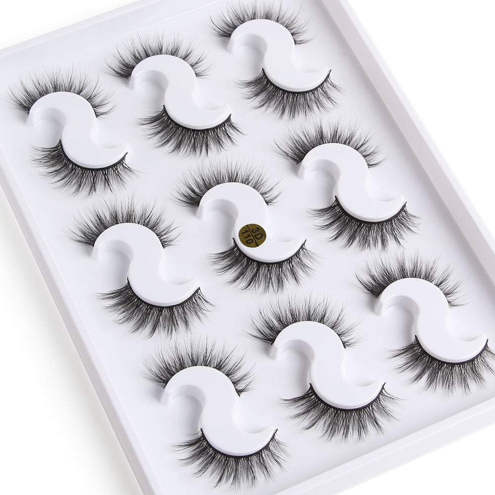 3/4/9 pairs 3D Faux Mink Lashes