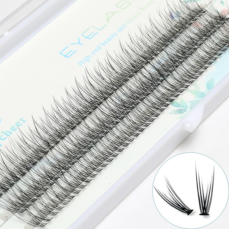 ICYCHEER 0.07/0.10 C Curl Fish Tail Extension